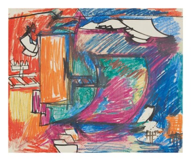 View full screen - View 1 of Lot 413. HANS HOFMANN | UNTITLED.