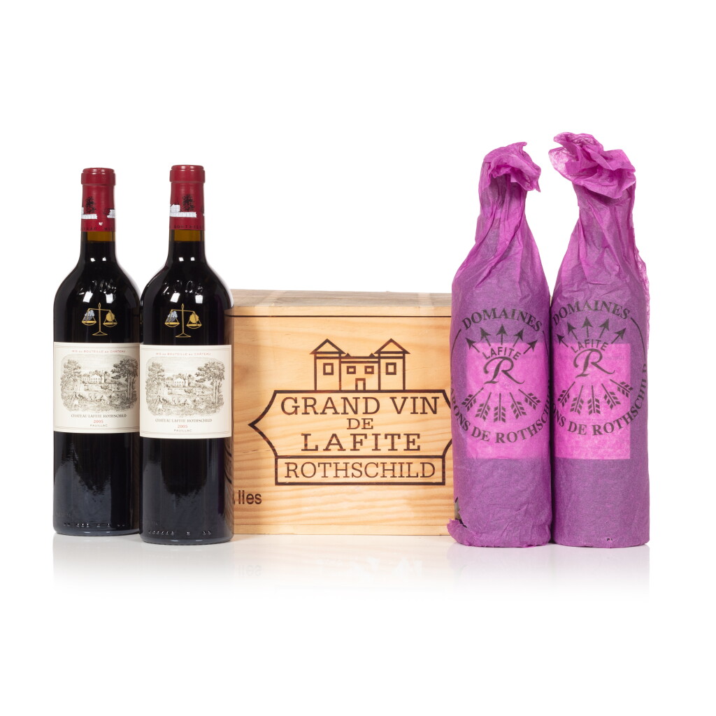 View full screen - View 1 of Lot 8396. Château Lafite 2005 (6 BT).