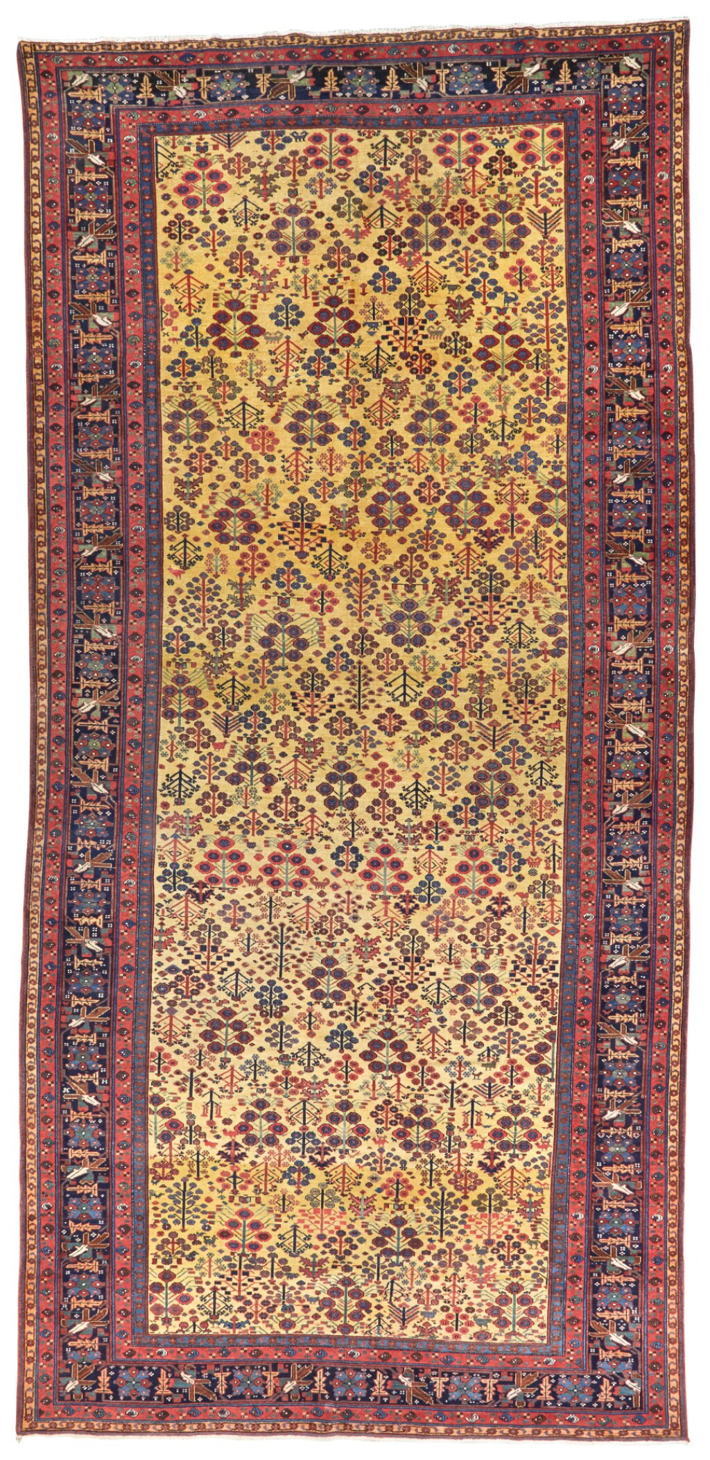 View full screen - View 1 of Lot 99. A North West Persian gallery carpet, circa 1890.