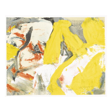 View full screen - View 1 of Lot 226. WILLEM DE KOONING | THE MAN AND THE BIG BLONDE.