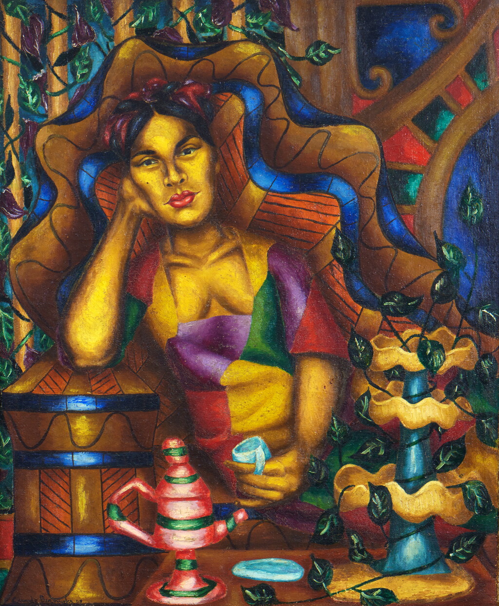 View full screen - View 1 of Lot 261. Retrato de María Luisa Gómez Mena.