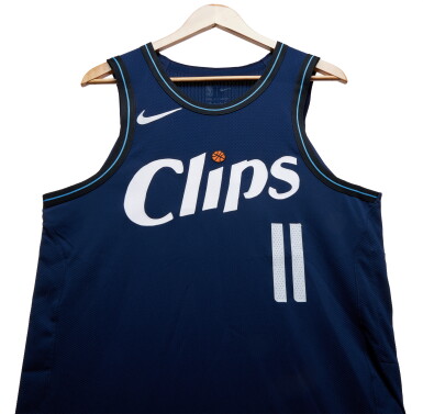 View full screen - View 1 of Lot 163. Jordan Miller Los Angeles Clippers 2023-2024 Game Worn City Edition Jersey .