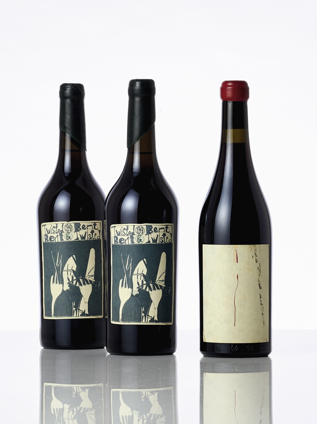 View full screen - View 1 of Lot 6814. Sine Qua Non, Twisted and Bent, White 1997 (2 BT).