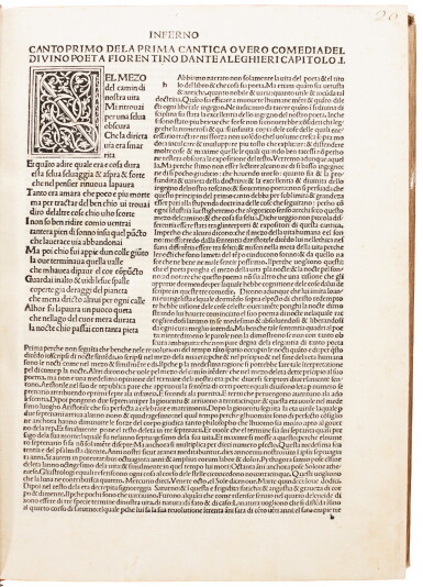View full screen - View 1 of Lot 182. Dante, Commedia, Venice, 1484, modern crushed brown morocco.