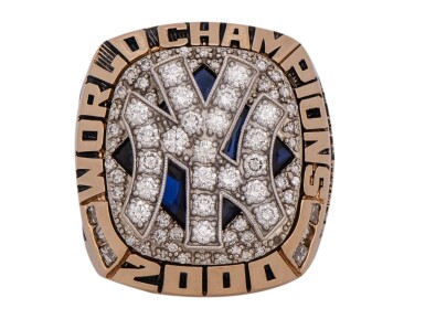 View full screen - View 1 of Lot 75. 2000 Chuck Knoblauch New York Yankees World Series Championship 14k Ring With Original Presentation Box (Knoblauch Loa).