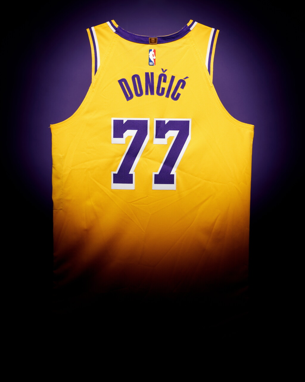 View full screen - View 1 of Lot 6. Luka Dončić Los Angeles Lakers 2025-2026 Game Worn Icon Edition Jersey | Matched to 2 Games | 38 Points | 49 Points | Double-Double.