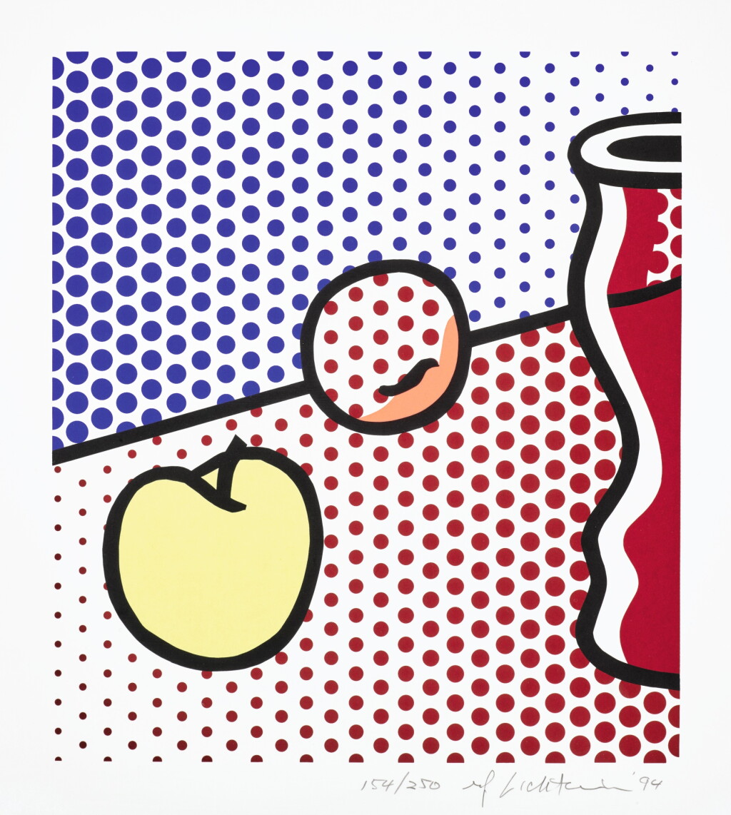 View full screen - View 1 of Lot 162. ROY LICHTENSTEIN | STILL LIFE WITH RED JAR (C. 291).