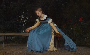 View full screen - View 1 of Lot 463. He Loves Me, He Loves Me Not.