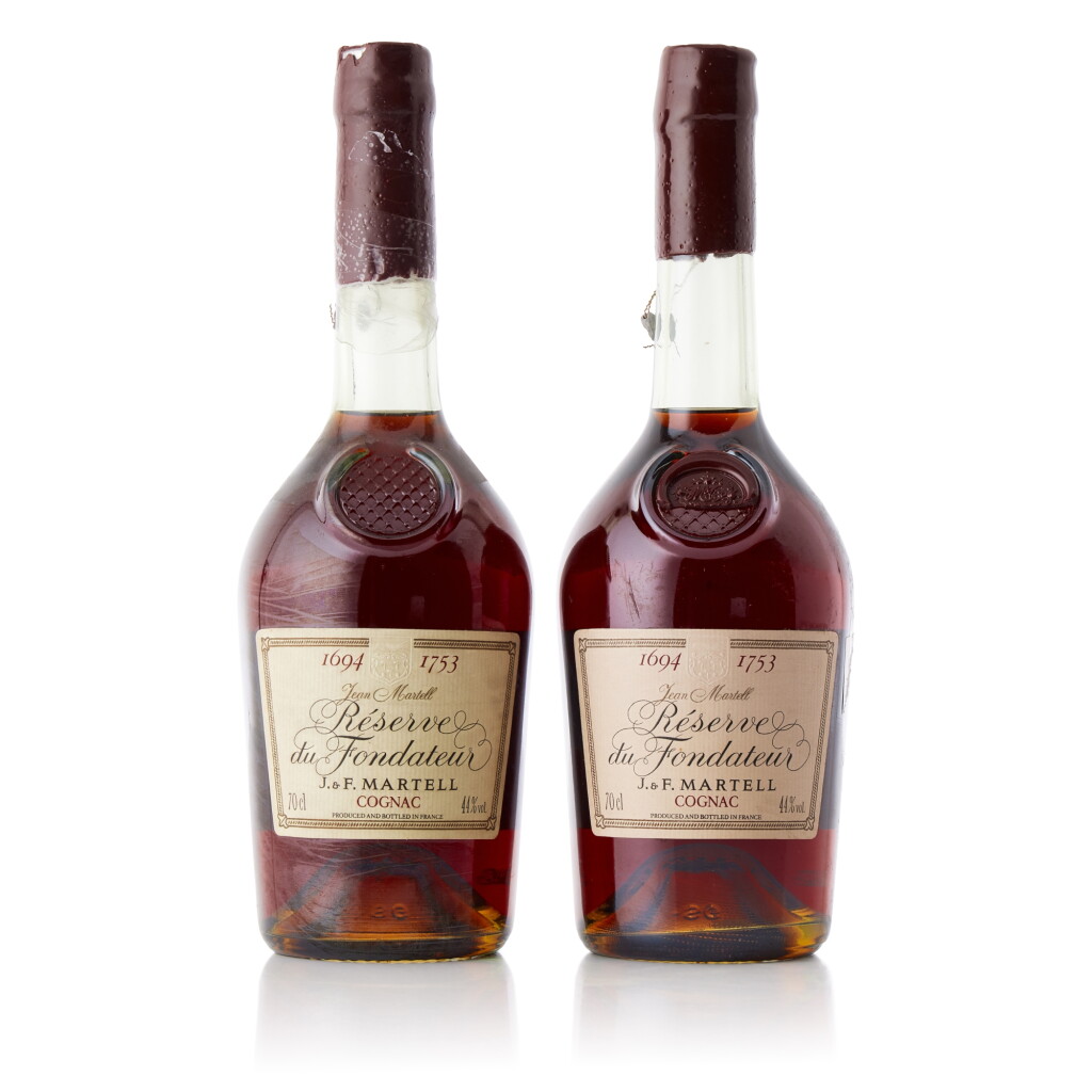 View full screen - View 1 of Lot 6556. Martell 1694-1753 Reserve Fondateur Cognac 44.0 abv NV (2 BT70).