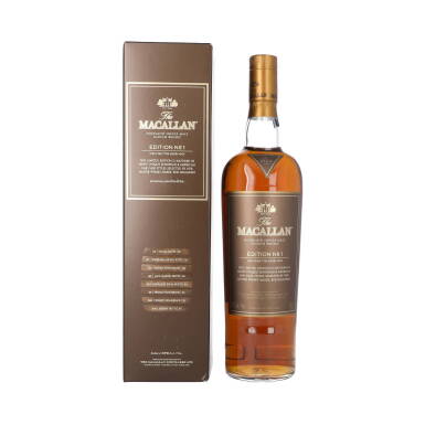 View full screen - View 1 of Lot 5035. The Macallan Edition No.1 48.0 abv NV (6 BT75).