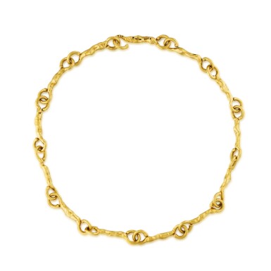 View full screen - View 1 of Lot 344. Collier or | Gold necklace.