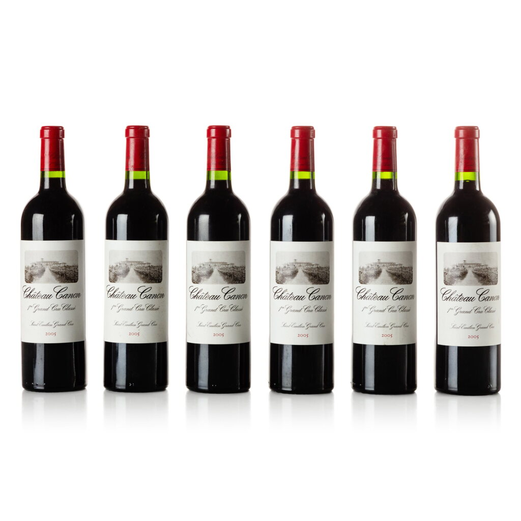 View full screen - View 1 of Lot 660. Château Canon 2005 (6 BT).