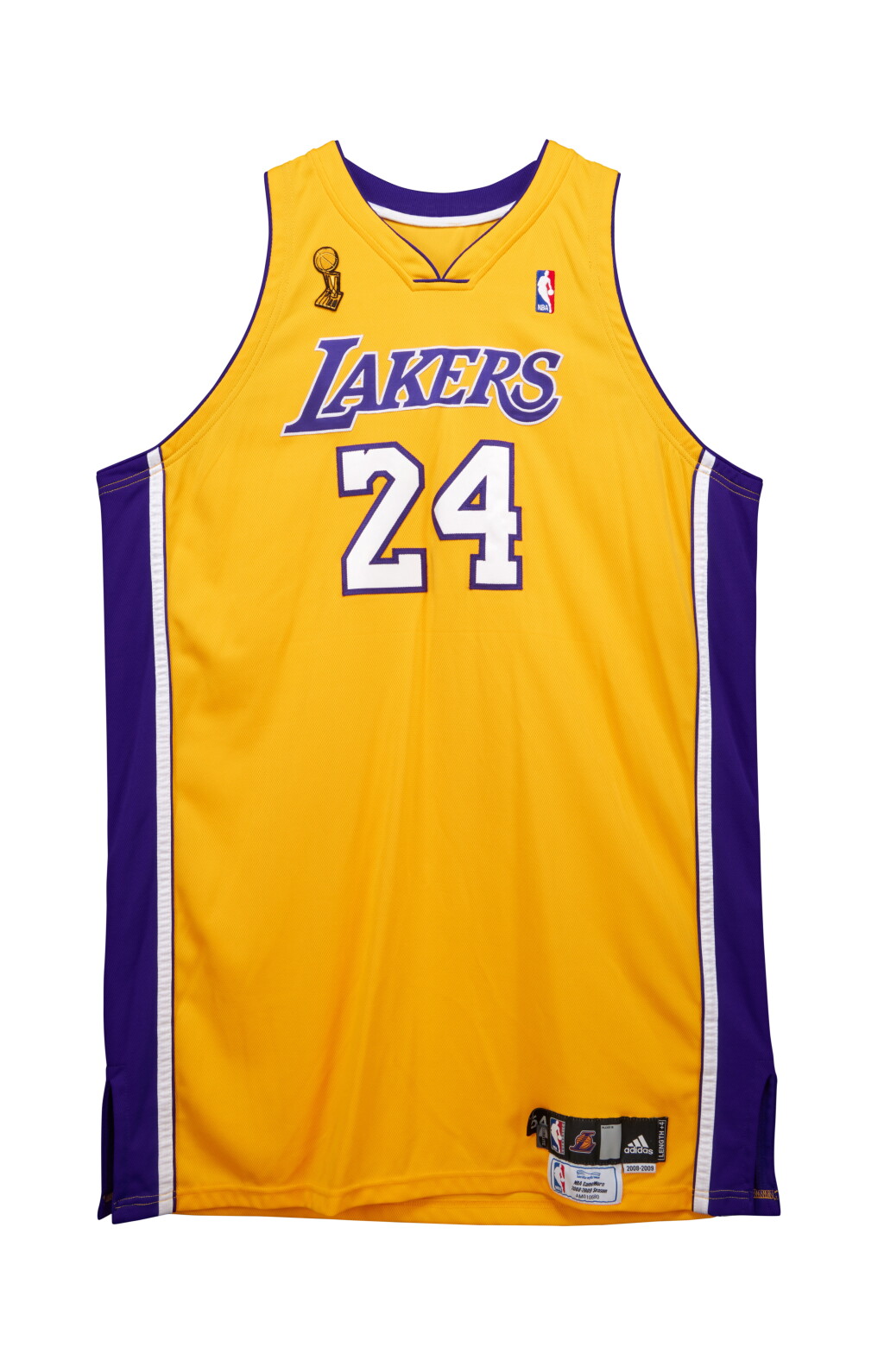 View full screen - View 1 of Lot 1. Kobe Bryant 2009 NBA Finals Los Angeles Lakers Game Worn Jersey | Game 1 | Highest Scoring NBA Finals Performance of Kobe Bryant’s Career | 40 Points.
