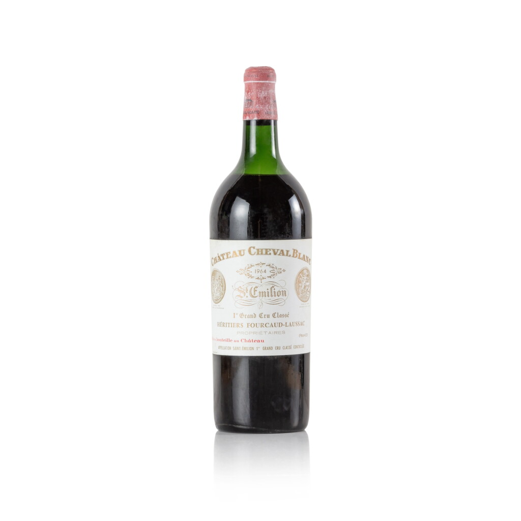View full screen - View 1 of Lot 424. Château Cheval Blanc 1964 (1 MAG).
