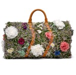 Louis Vuitton x Virgil Abloh Limited Edition Multi Colour Flower Keepall 50 Gold Hardware, 2020