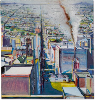 View full screen - View 1 of Lot 225. WAYNE THIEBAUD | TOWARD TWIN PEAKS.