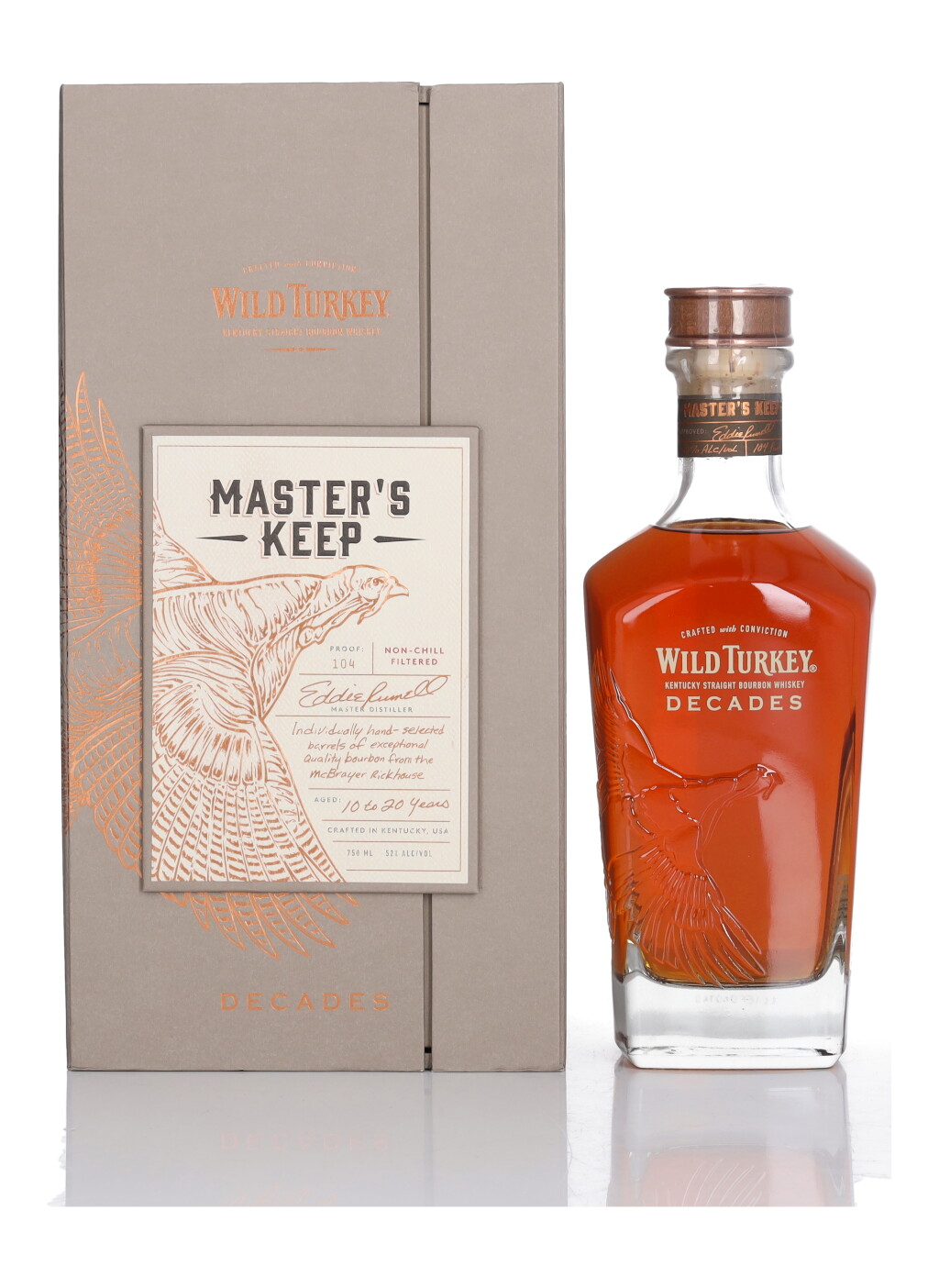 View full screen - View 1 of Lot 290. Wild Turkey Master's Keep Decades 104 Proof NV (1 Bottle 75cl).