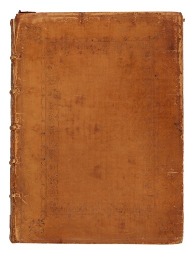 View full screen - View 1 of Lot 1334. Pole, De concilio, Rome, Paolo Manuzio, 1562, eighteenth-century English paneled calf.