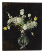 AUDREY CHICO DUNCAN | FLOWERS: TWO PAINTINGS