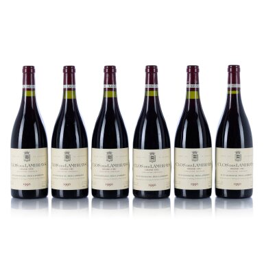 View full screen - View 1 of Lot 37. Clos des Lambrays 1990 Domaine des Lambrays (6 BT).