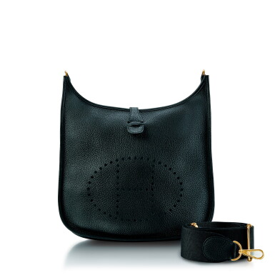 View full screen - View 1 of Lot 8471. Noir Clemence Evelyne III 29 Gold Hardware, 2022.