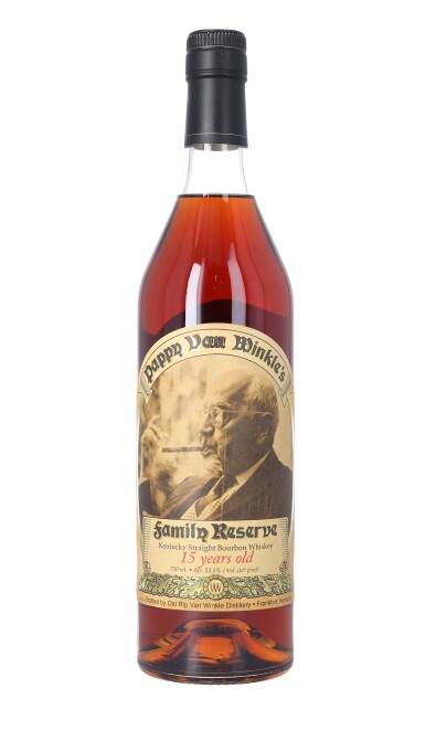 View full screen - View 1 of Lot 22. Pappy Van Winkle's 15 Year Old Family Reserve 107 proof NV (1 BT75).