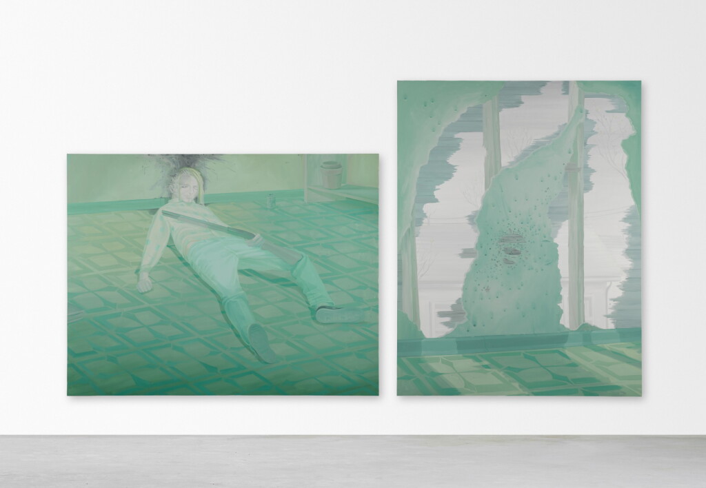 全萤幕检视 - 查看118Suicide (Green) 1 (diptych)的1