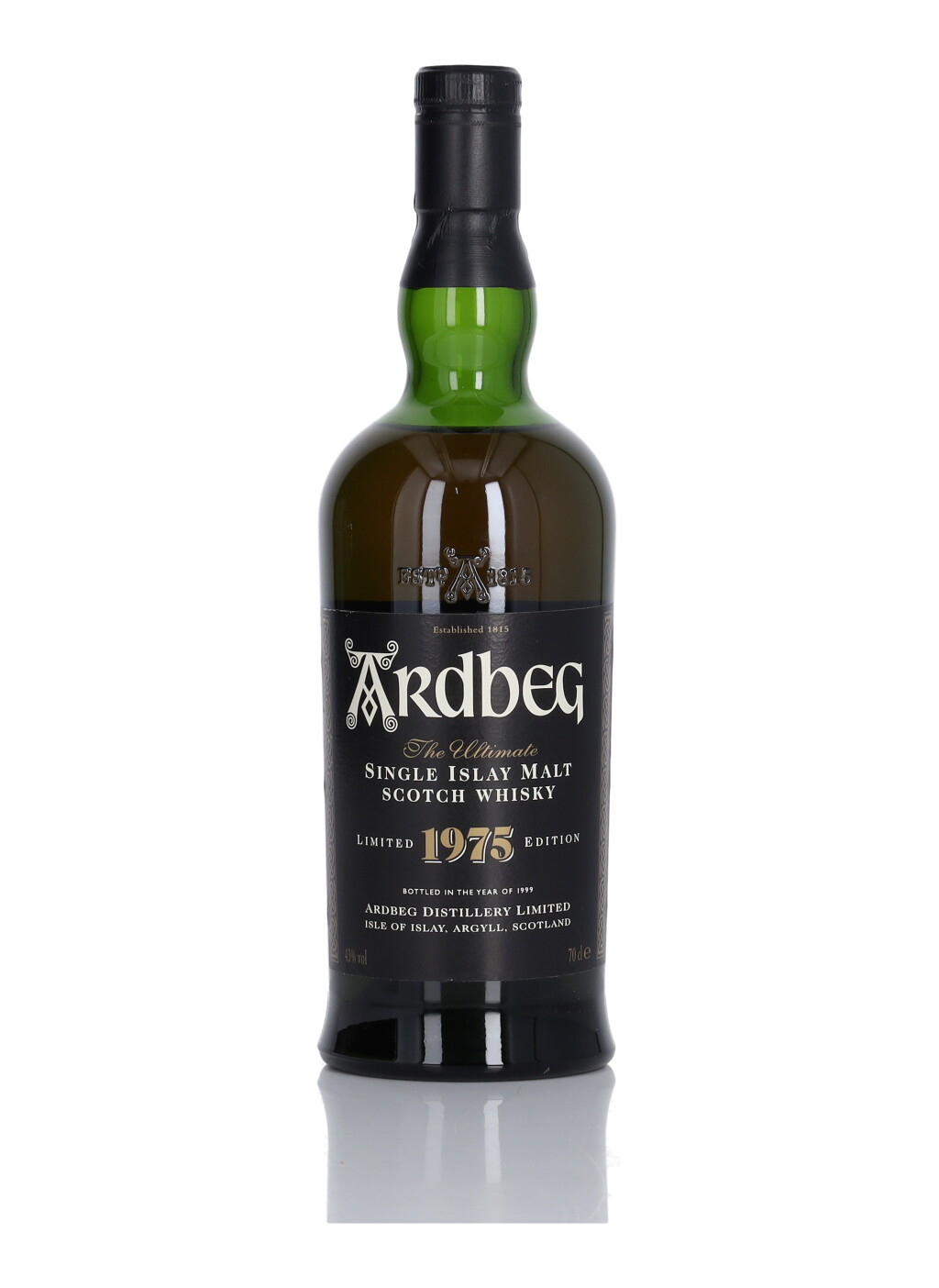 View full screen - View 1 of Lot 77. Ardbeg Limited Edition 43.0 abv 1975 (1 Bottle 70cl).