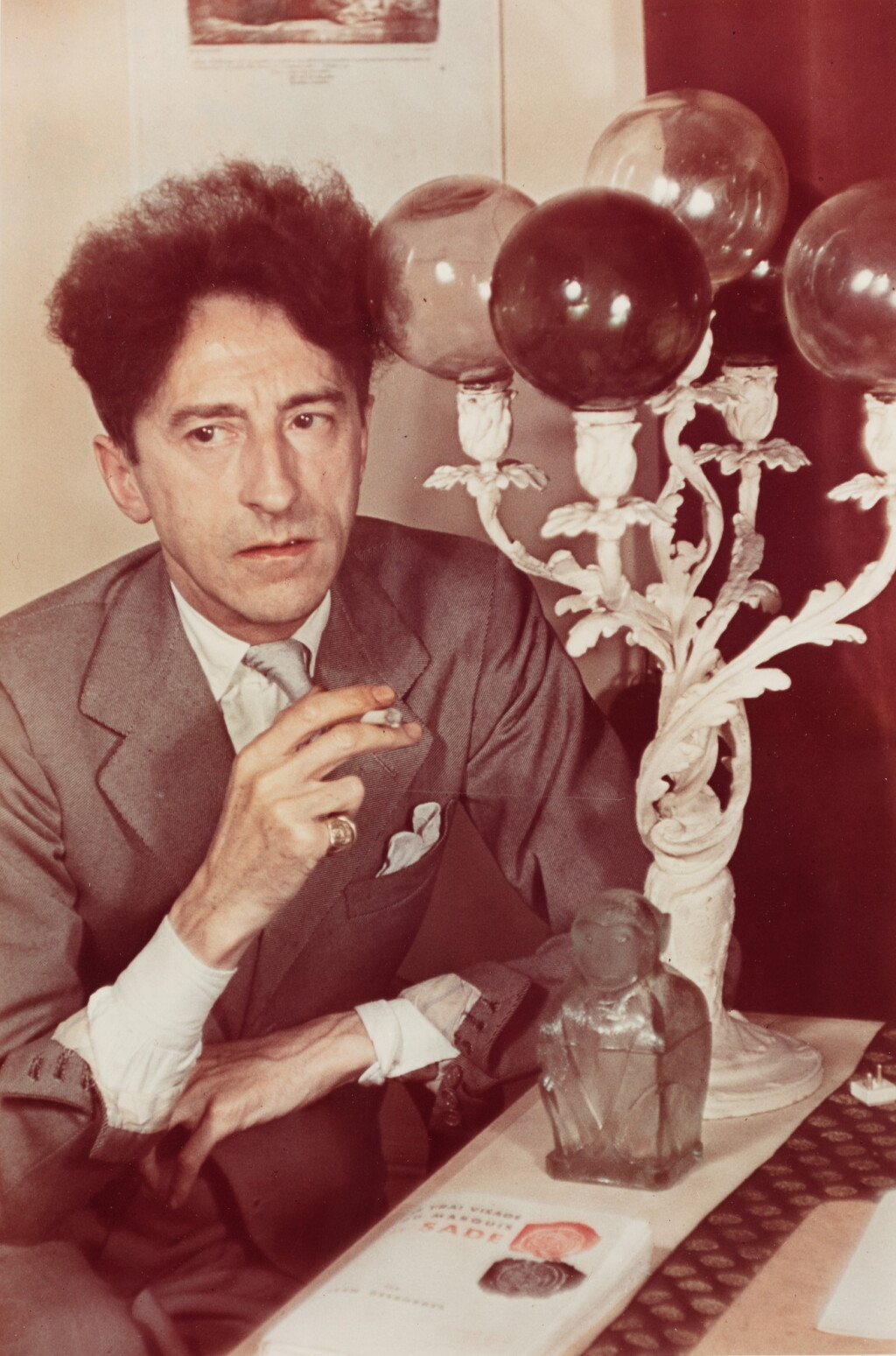 View full screen - View 1 of Lot 30. Gisèle Freund | Jean Cocteau, 1939 .