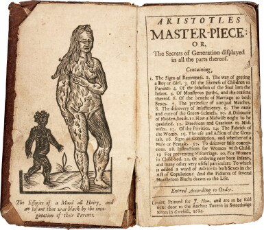 View full screen - View 1 of Lot 94. Aristotles master-piece, London, 1684, contemporary calf.