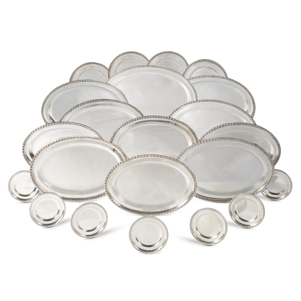 View full screen - View 1 of Lot 506. An American Silver Dinner Service, Tiffany & Co., New York, Circa 1925.