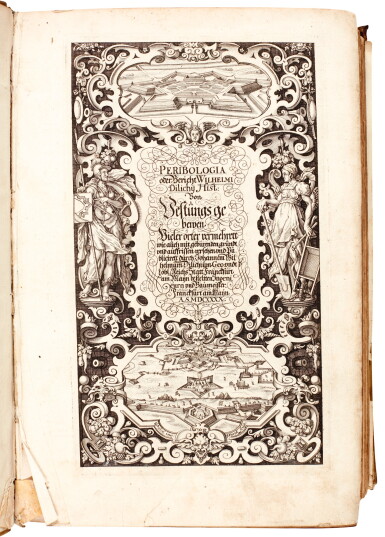 View full screen - View 1 of Lot 123. Dilich, Peribologia, Frankfurt, 1640, contemporary vellum .