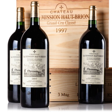 View full screen - View 1 of Lot 88. Château La Mission Haut-Brion 1997 (6 MAG).