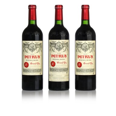 View full screen - View 1 of Lot 506. Petrus 2003 (3 BT).