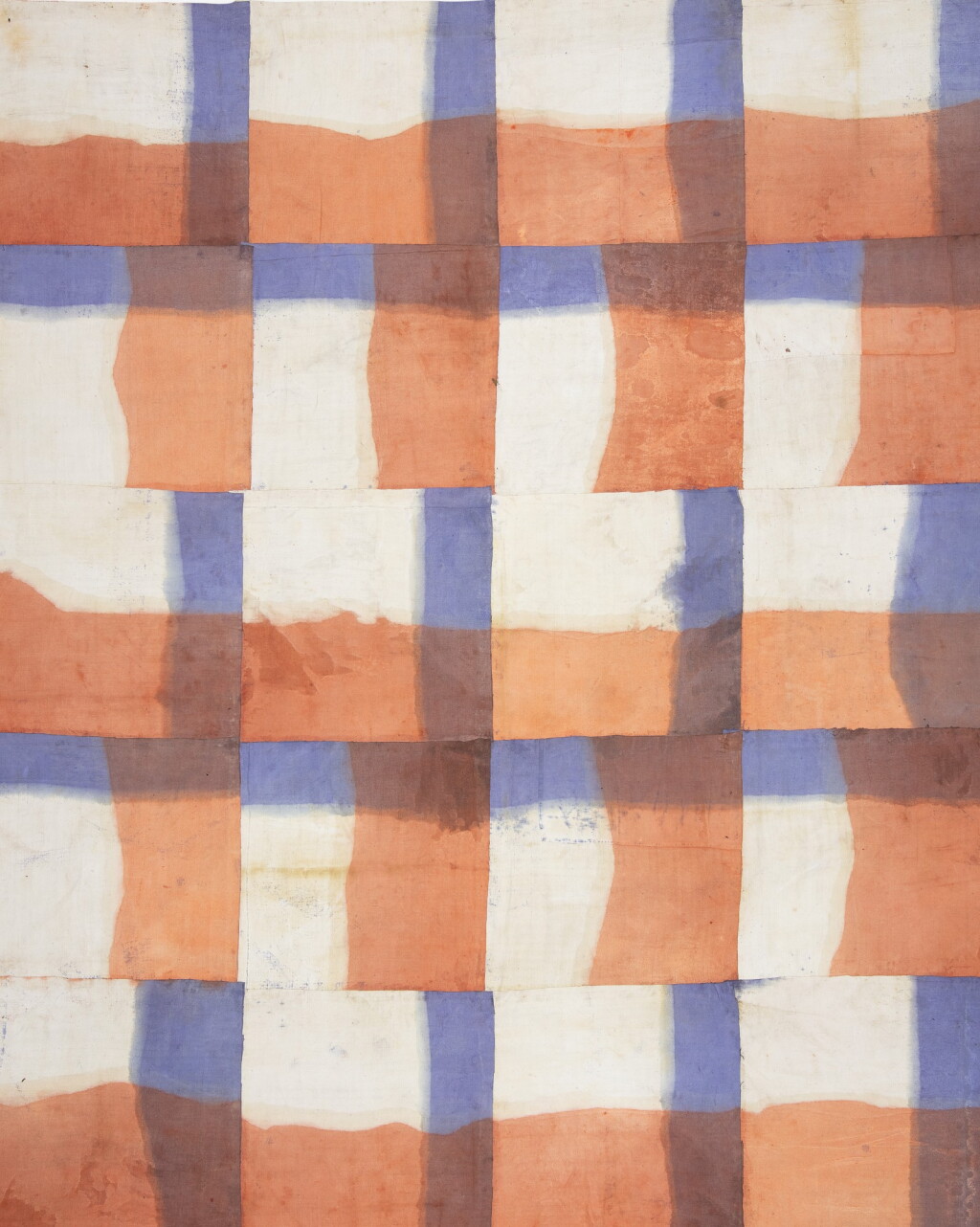 View full screen - View 1 of Lot 7. JEAN-PIERRE PINCEMIN | SANS TITRE (CARRÉS COLLÉS).