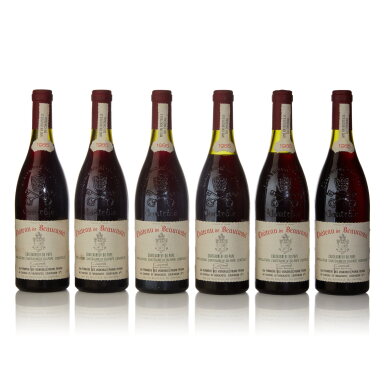 View full screen - View 1 of Lot 501. Château de Beaucastel Rouge 1985 (12 BT).