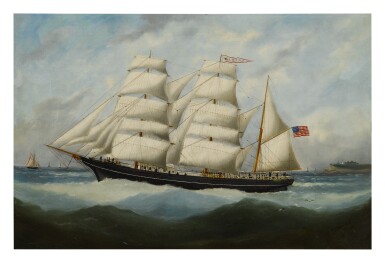 View full screen - View 1 of Lot 78. Marine Painting of Bark Miriam.