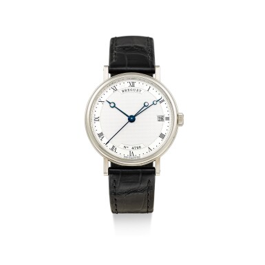 View full screen - View 1 of Lot 61. BREGUET | CLASSIQUE, REFERENCE 9067, A WHITE GOLD WRISTWATCH, CIRCA 2016.