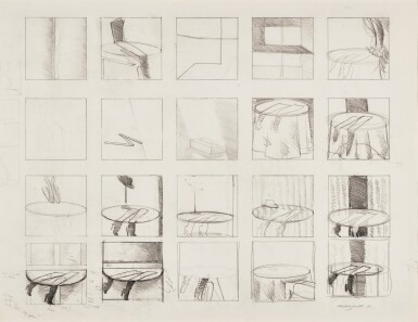 View full screen - View 1 of Lot 662. ALLEN JONES, R.A. | STUDIES FOR WHY NOT TEASE.