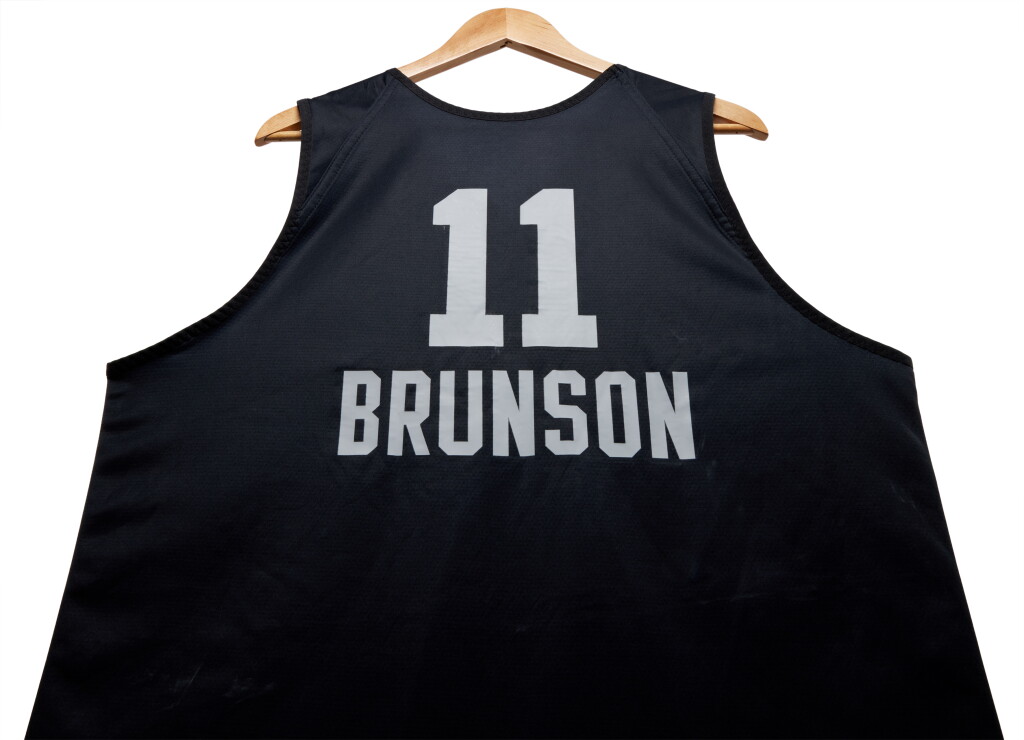 View full screen - View 1 of Lot 139. Jalen Brunson ‘NBA All-Star Game’ Practice Jersey | NBA All-Star Game Debut.