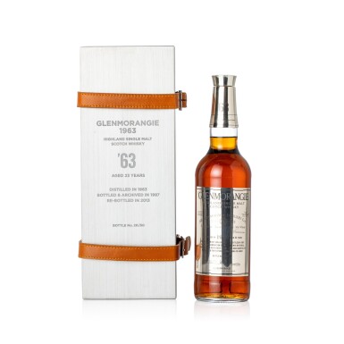 View full screen - View 1 of Lot 5042. Glenmorangie 23 Year Old Lamborghini 50th Anniversary 43.0 abv 1963 (1 BT70).