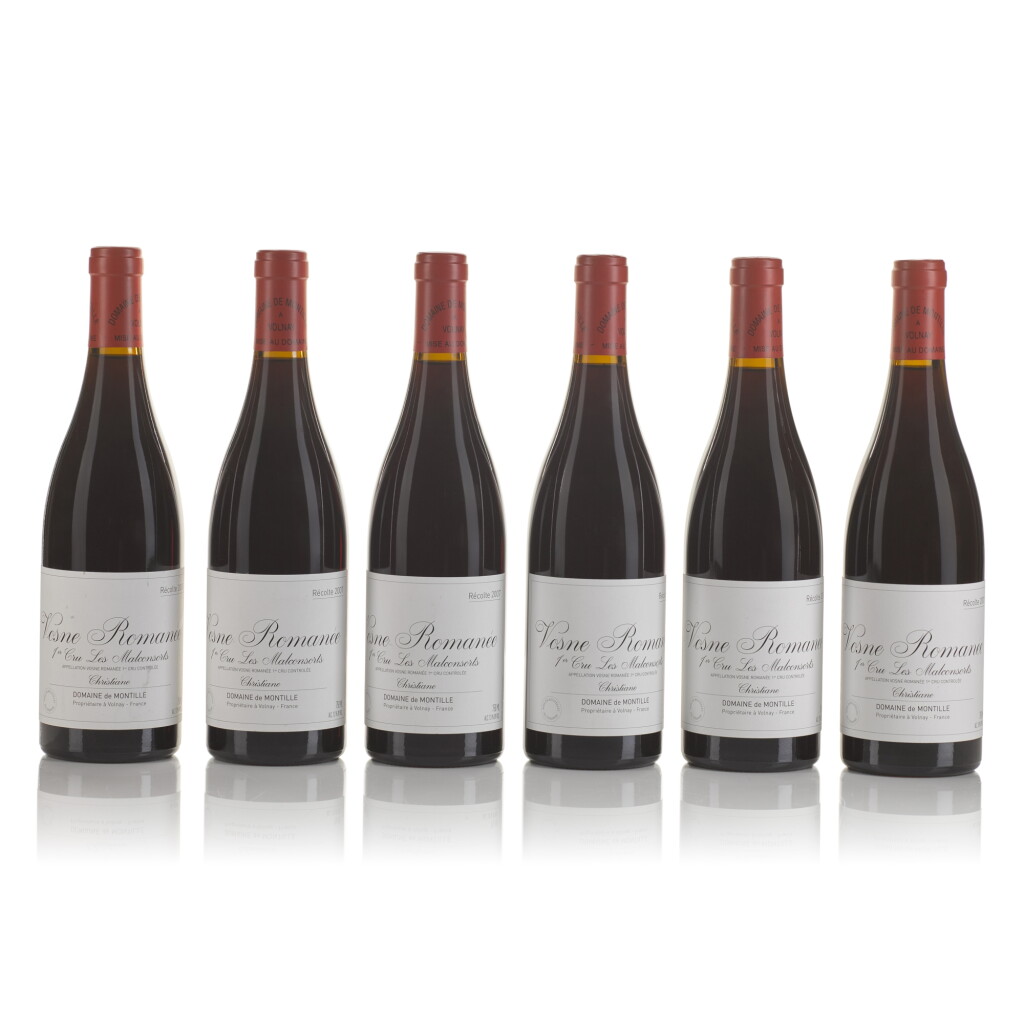 View full screen - View 1 of Lot 481. Vosne Romanée, Les Malconsorts 2007 Domaine de Montille (12 BT).