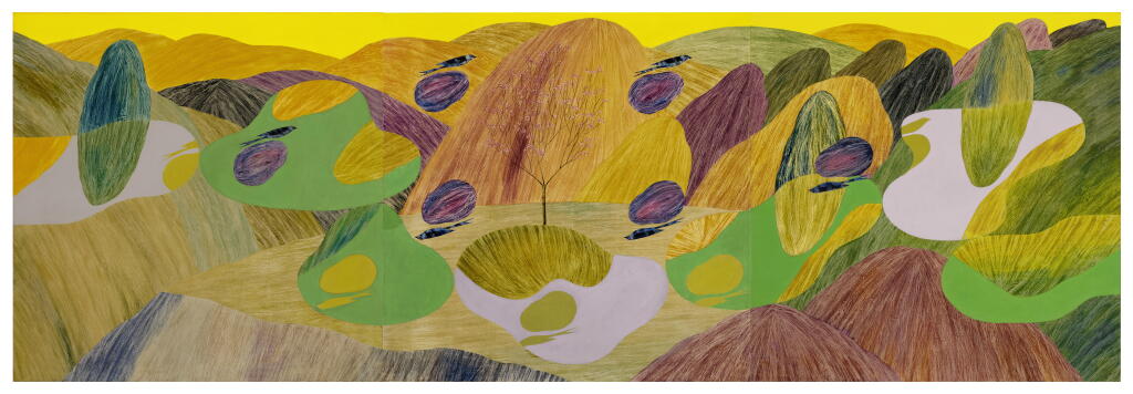 View full screen - View 1 of Lot 17. Homage to Solzhenitsyn (Triptych).