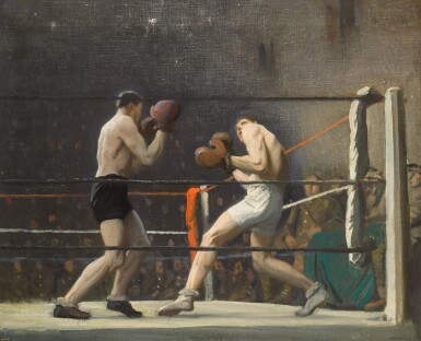 View full screen - View 1 of Lot 10. Boxing in Camp (The Light Heavy-weights).