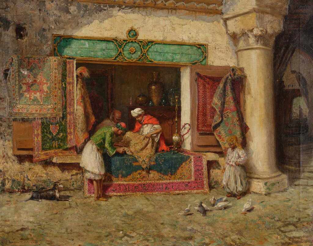 View full screen - View 1 of Lot 212. The Rug Merchant.