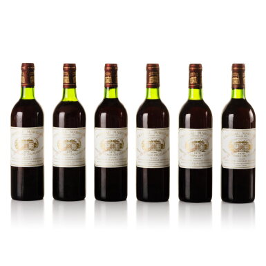 View full screen - View 1 of Lot 28. Château Margaux 1975 (6 BT).