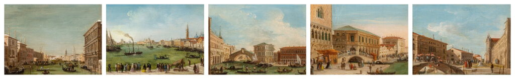 View full screen - View 1 of Lot 50. Vues de Venise.