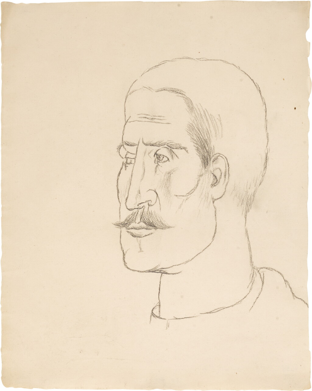 View full screen - View 1 of Lot 48. PABLO PICASSO | TÊTE D'HOMME.