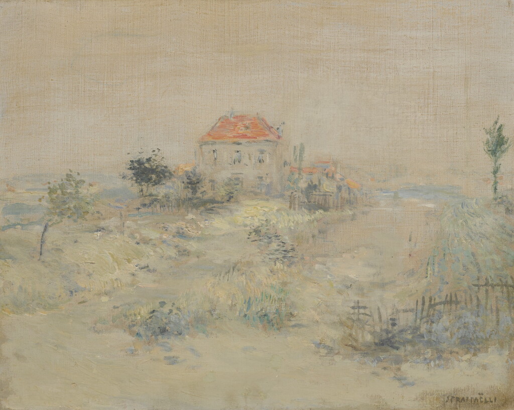 View full screen - View 1 of Lot 52. JEAN FRANÇOIS RAFFAËLLI | LA VILLA - ENVIRONS DE PARIS.