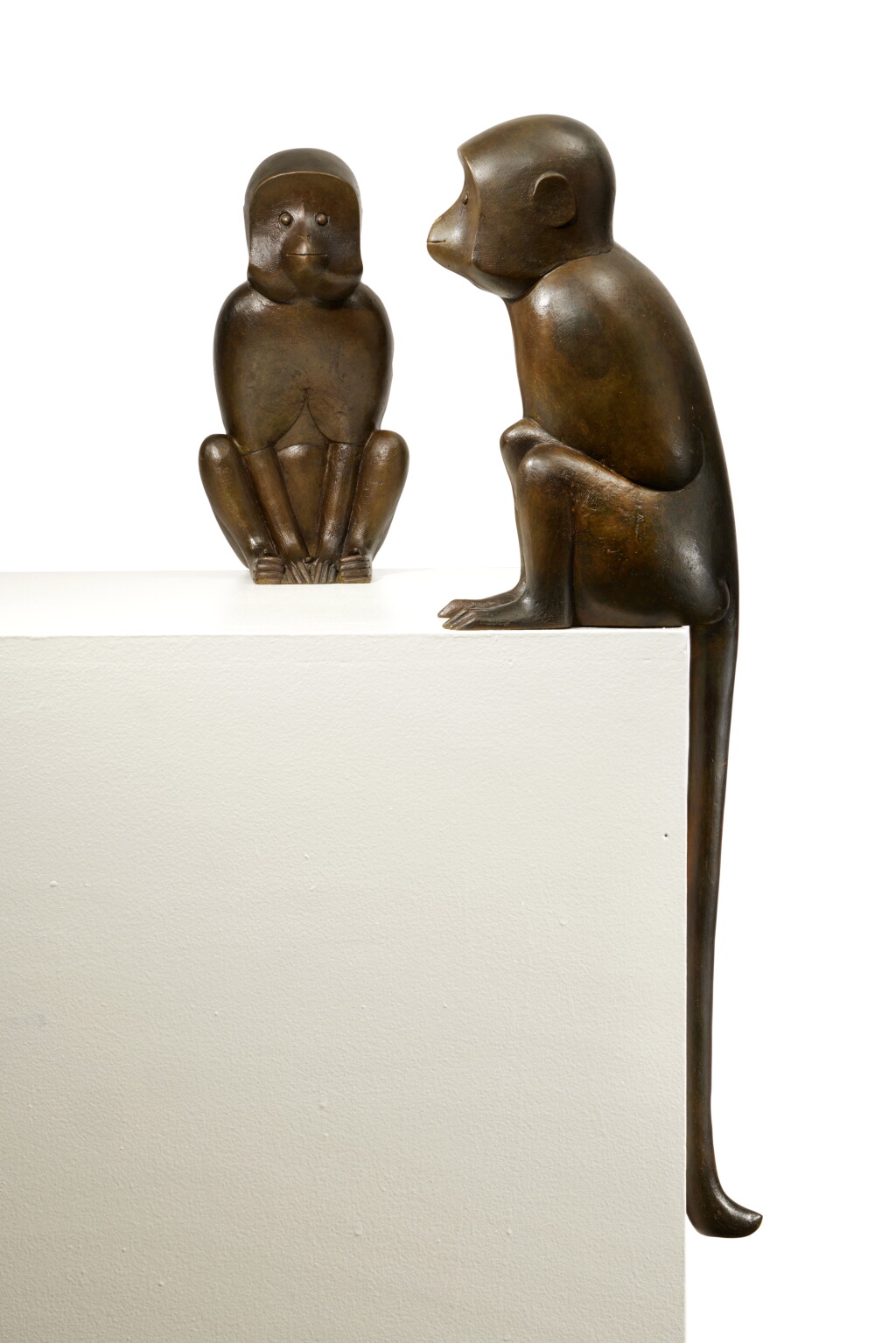 View full screen - View 1 of Lot 11. Singe SI and Singe SII | Singe SI et Singe SII.